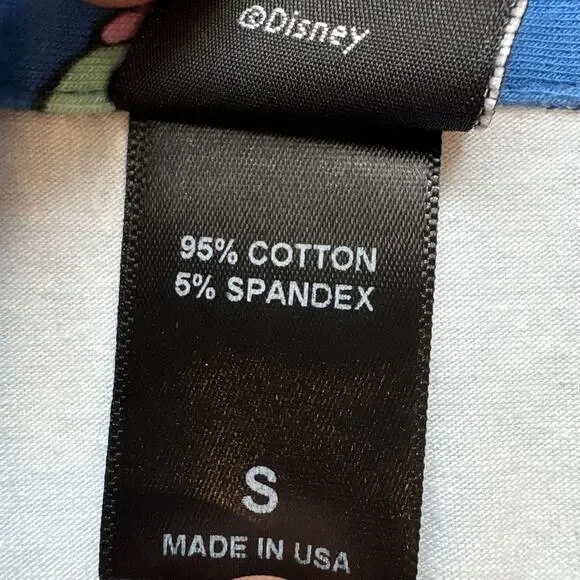 Disney Women's Stitch Polo Skater Dress Blue Lilo & Stitch Fit Flare Small - Picture 4 of 9